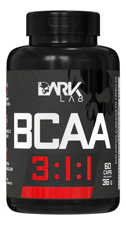 BCAA 3:1:1 60 Cápsulas Dark Lab