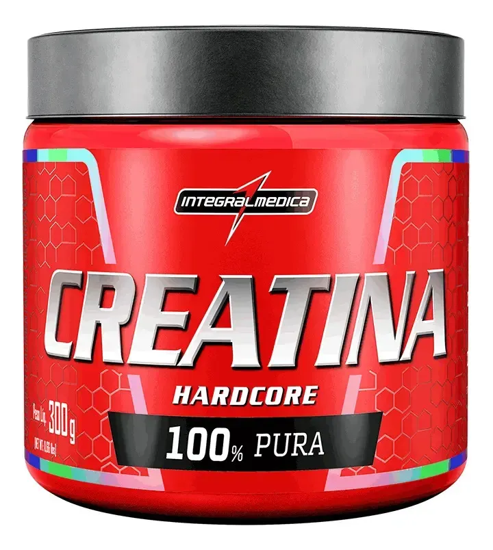 Creatina Hardcore 100% Pura 300g Integralmedica