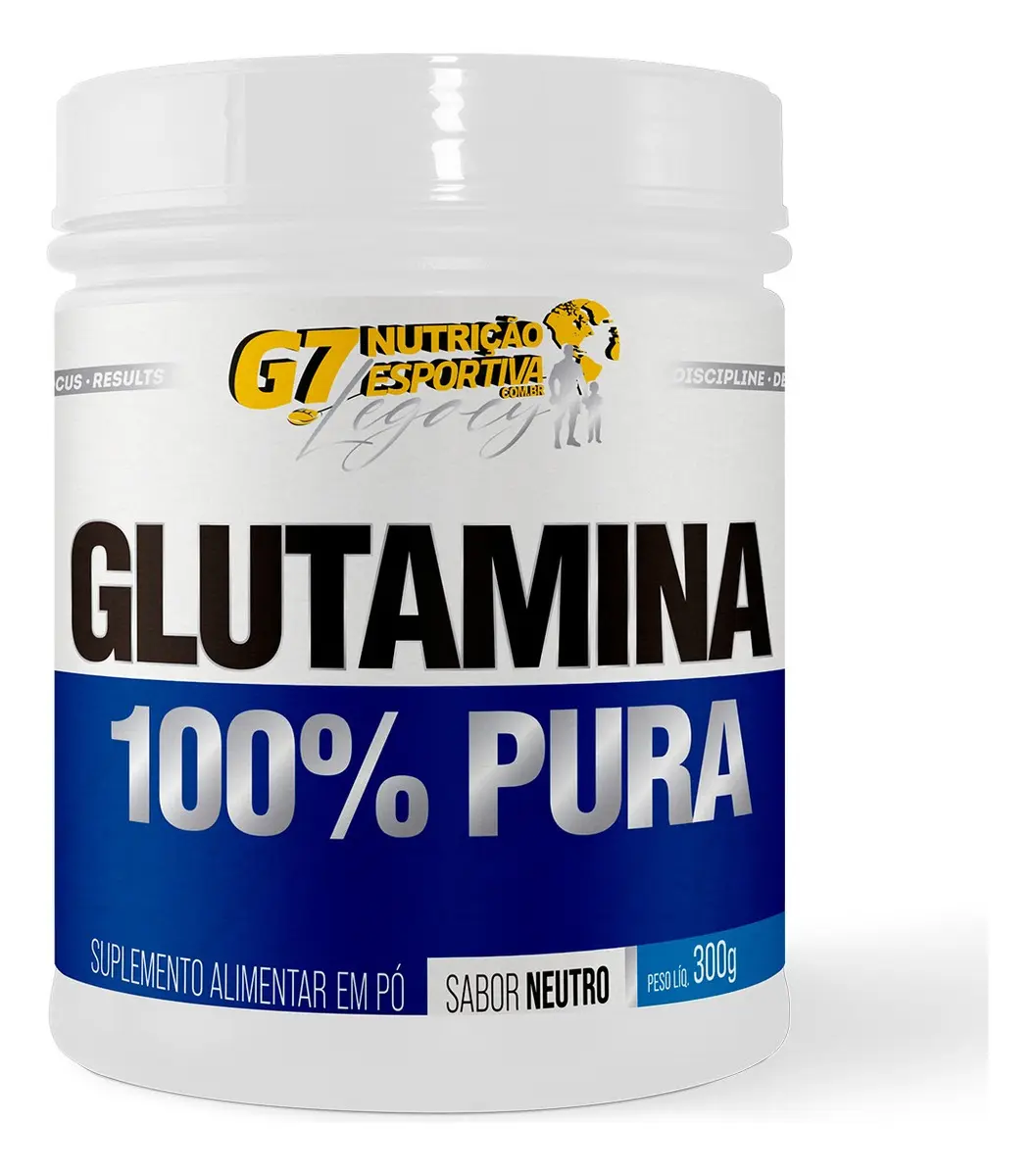 Glutamina 100% Pura 300g G7 Legacy