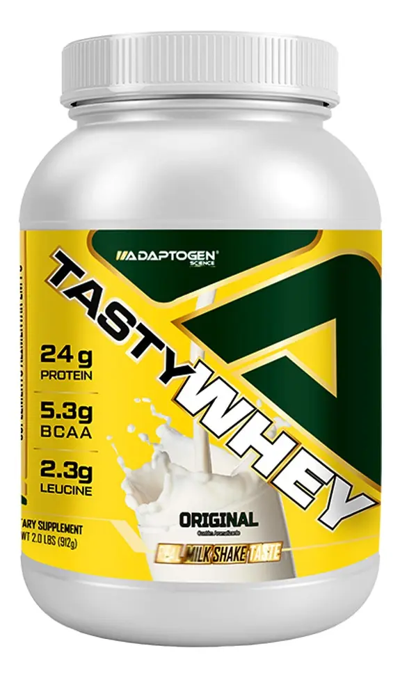 Tasty Whey 3W Gourmet 900g Original Adaptogen Science