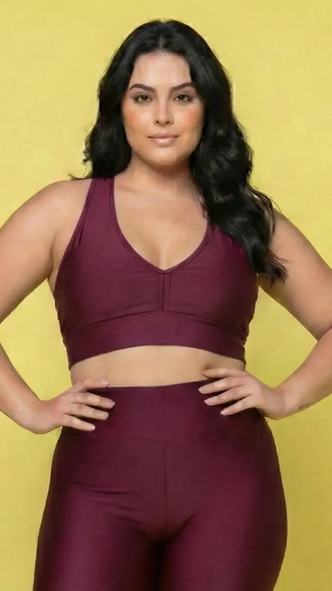 Top Plus Size Com Bojo Reforçado Feminino Academia Fitness
