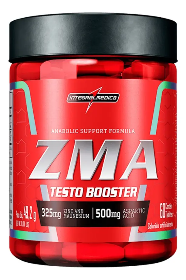 ZMA Testo Booster 60 Cápsulas Integralmedica